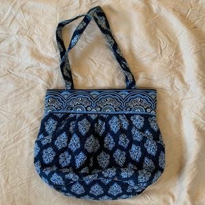 Vera Bradley Blue Paisley Shoulder Bag